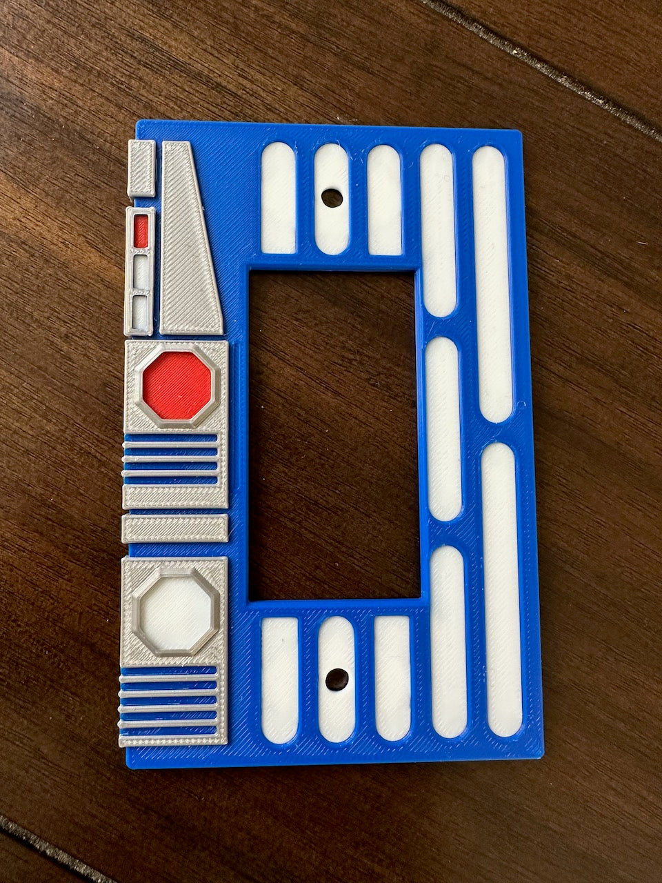Star Wars inspired - Light Switch Cover Plate - Single - R2D2 (Decora)
