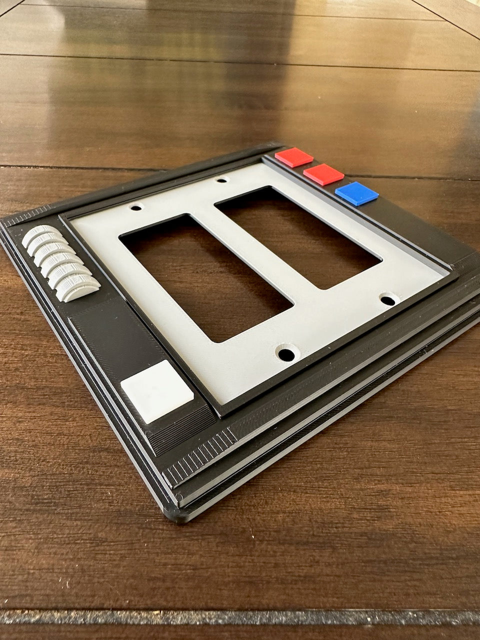 Star Wars inspired - Light Switch Cover Plate - 2 Gang - Imperial 4 (Decora)