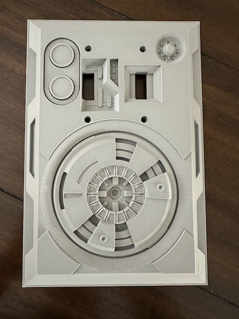 Star Wars inspired - Droid Access Panel - 2 Flip Switch Plate