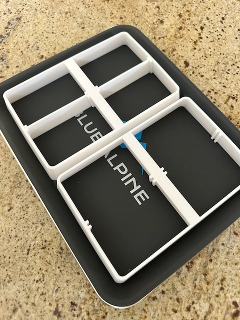 BLUE ALPINE Freeze Dryer Tray Dividers - Fits Medium Blue Alpine Trays