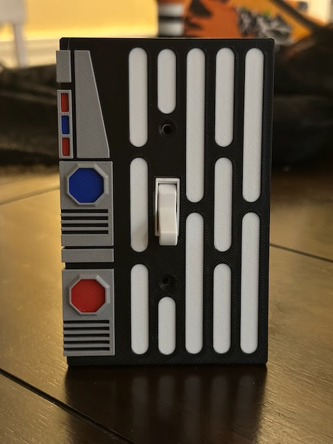 Star Wars inspired - Light Switch Cover Plate - Single - Imperial 1