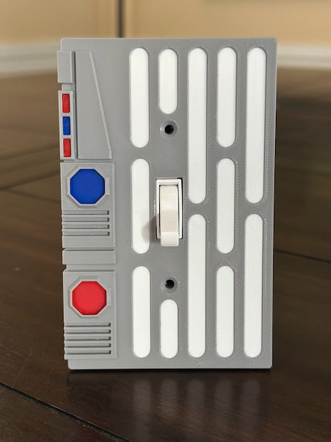 Star Wars inspired - Light Switch Cover Plate - Single - Imperial 2