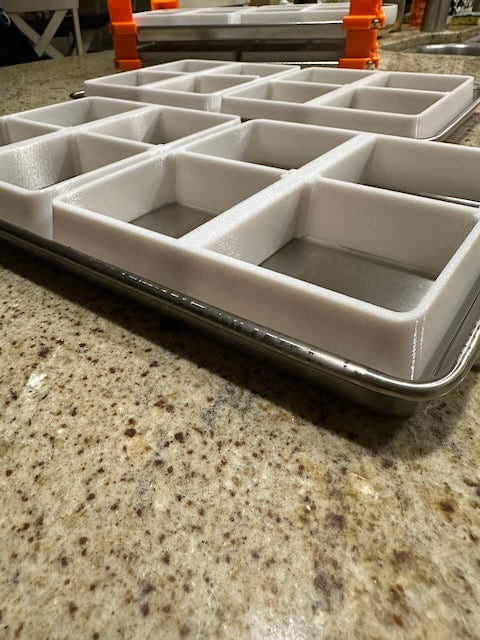 HARVESTRIGHT SMALL Tray PORTION Dividers - Fits SMALL Harvest Right Freeze Dryer Trays