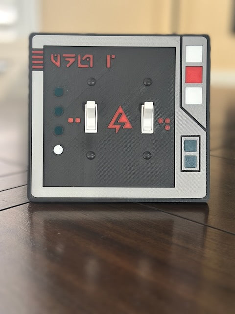 Star Wars inspired - Light Switch Cover Plate - 2 Flip - Rogue One (HP2)