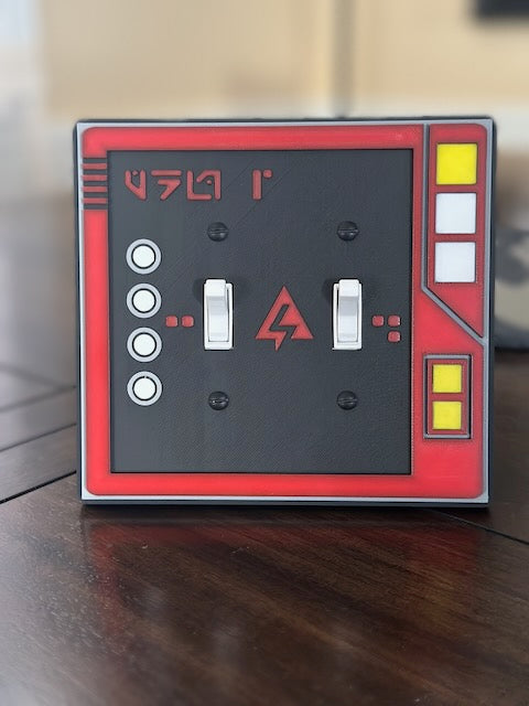 Star Wars inspired - Light Switch Cover Plate - 2 Flip - Rogue One (HP1)