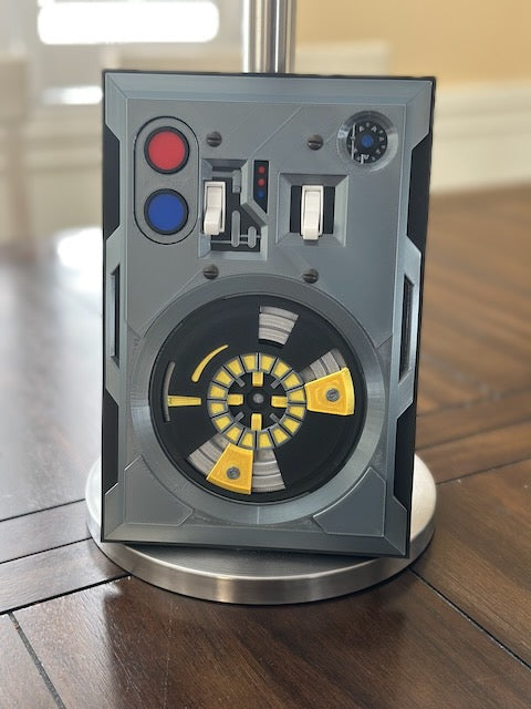 Star Wars inspired - Droid Access Panel - 2 Flip Switch Plate