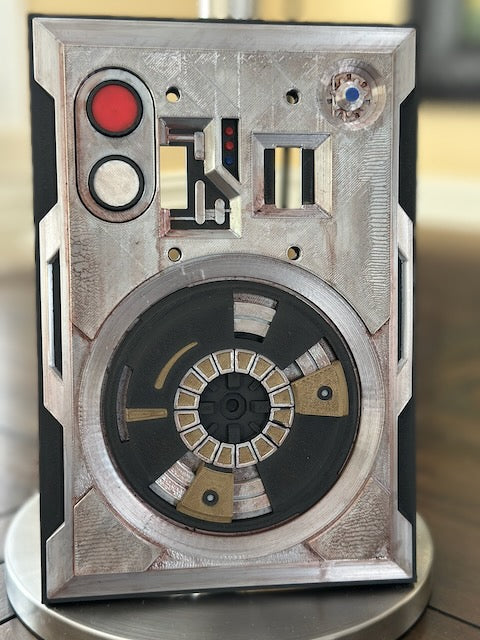 Star Wars inspired - Droid Access Panel - 2 Flip Switch Plate