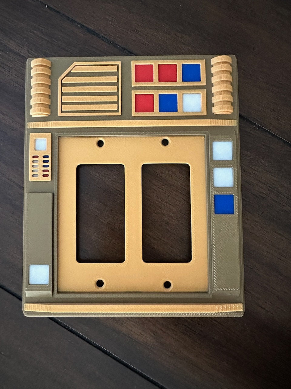 Star Wars inspired - Galaxy's Edge 2 Switch Decora Light Switch Plate