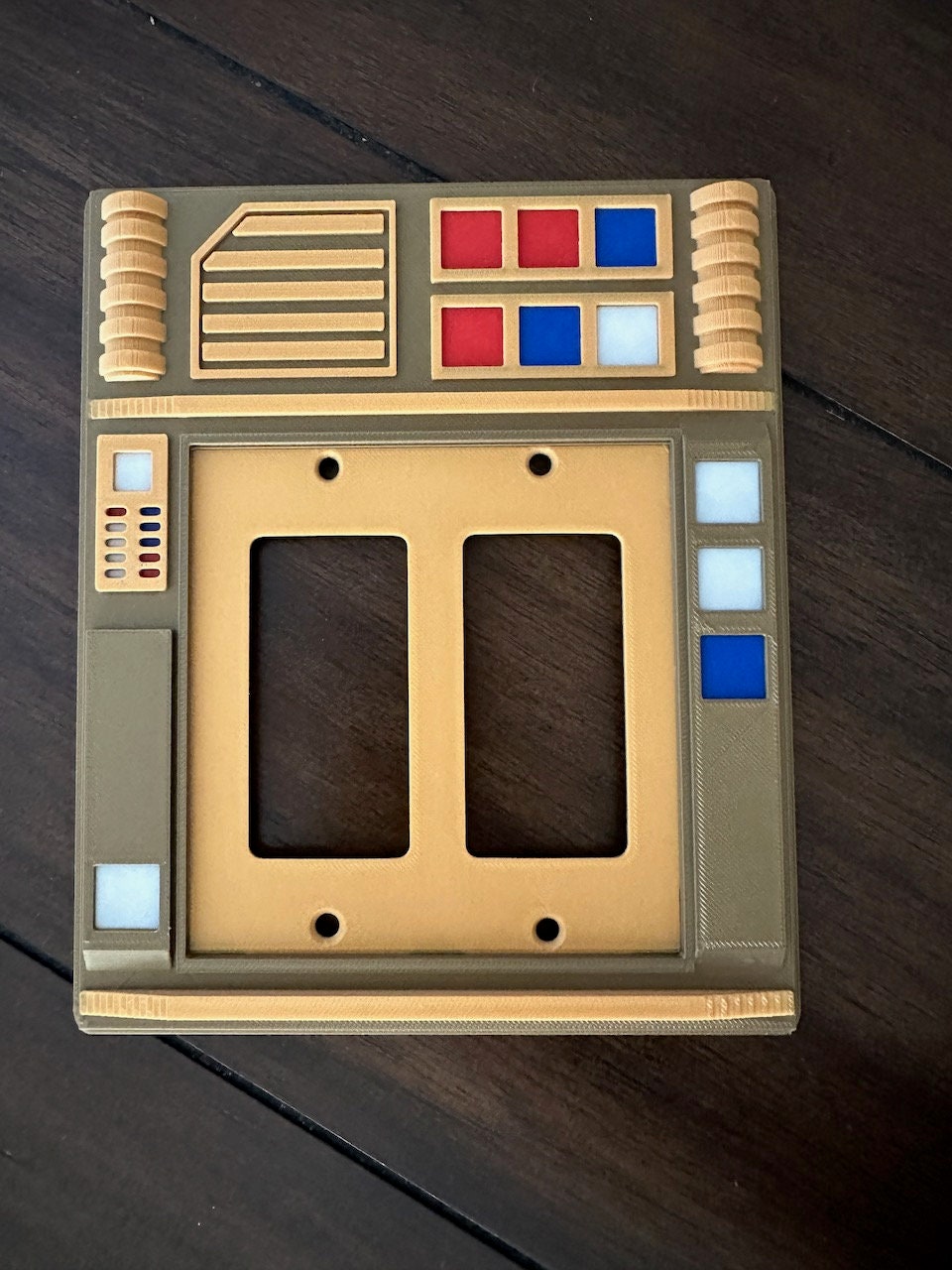 Star Wars inspired - Galaxy's Edge 2 Switch Decora Light Switch Plate