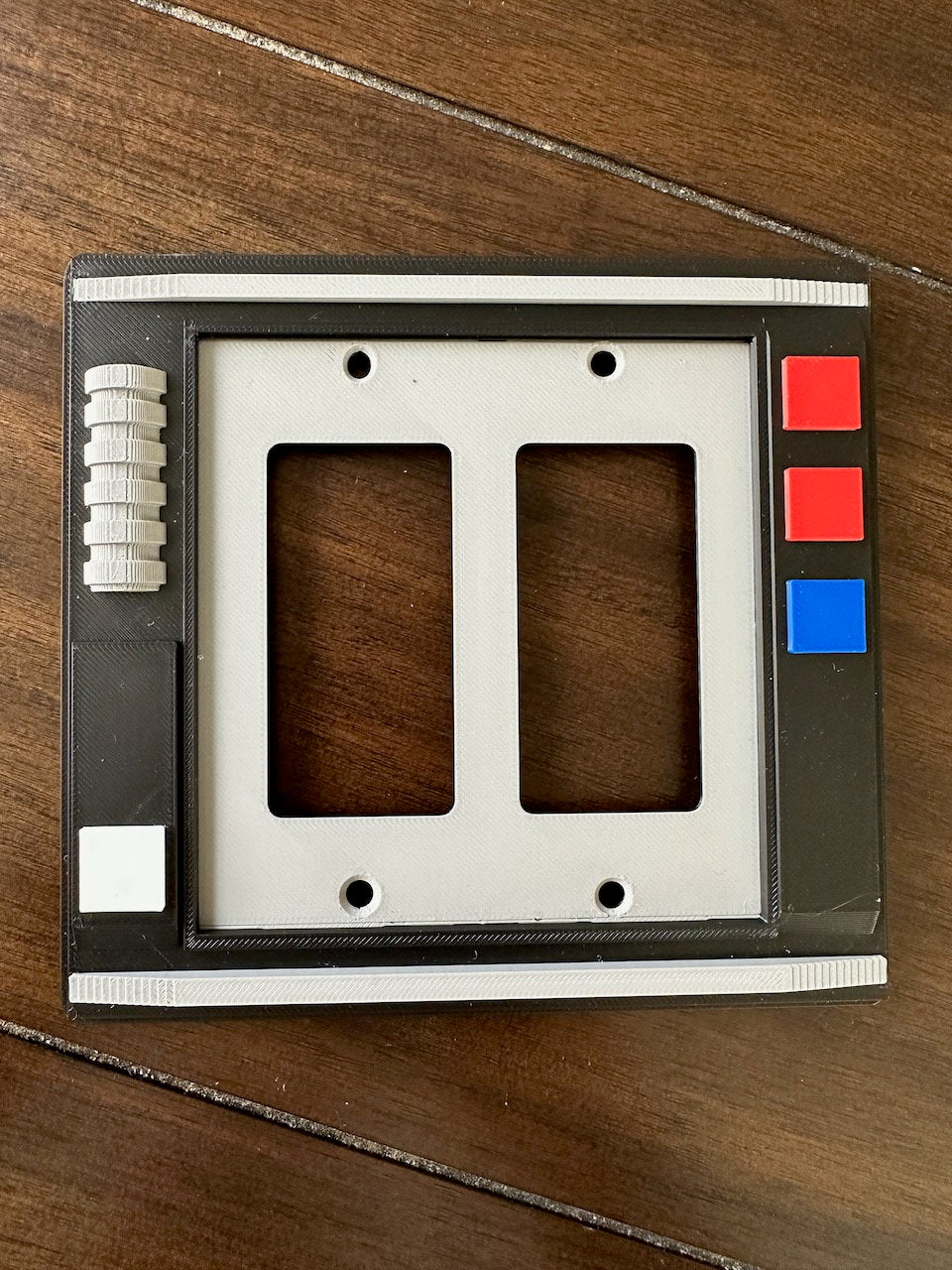 Star Wars inspired - Imperial 2 Switch Decora Light Switch Plate