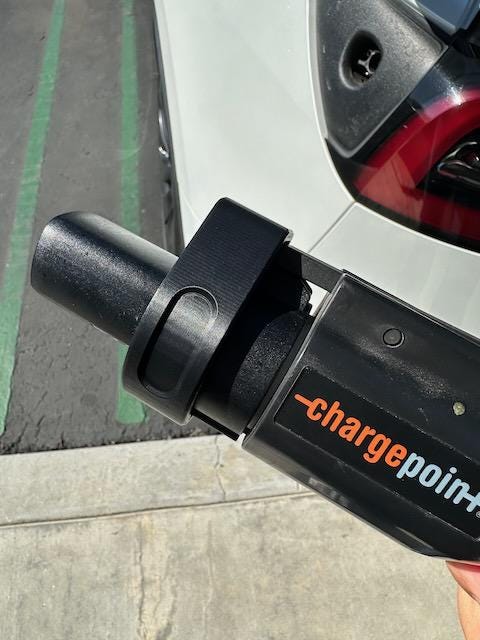 Tesla J1772 Charging Adapter Lock - Charger Lock - Model 3 and Y
