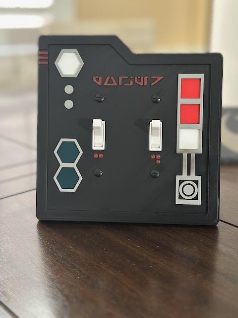 Star Wars inspired - Rogue One - Galaxy's Edge Light Switch Cover Plate