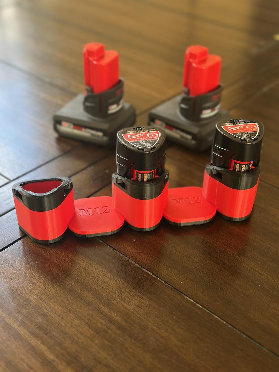 Milwaukee M12 Battery mount