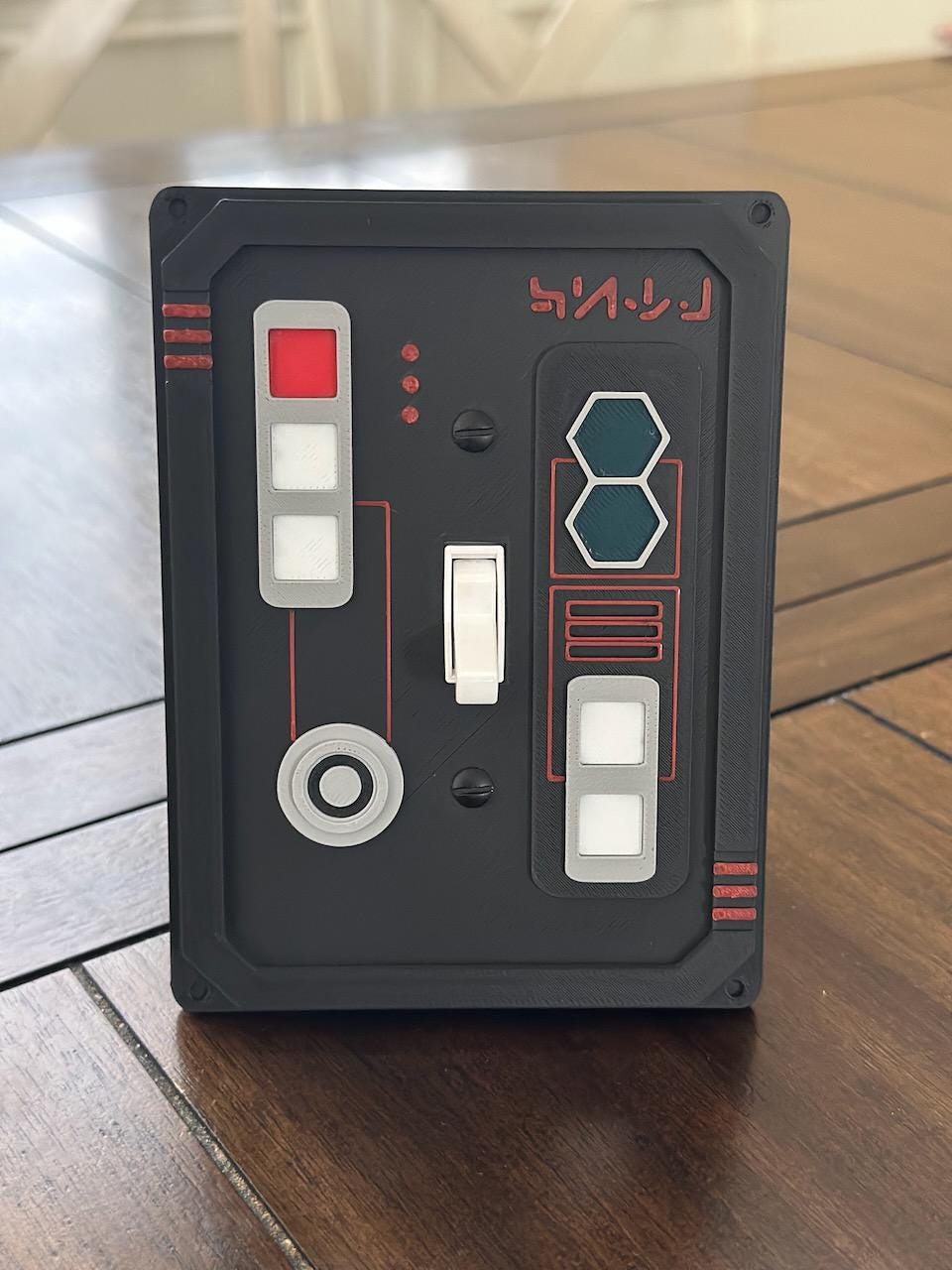 Star Wars inspired - Control Panel Light Switch Cover Plate