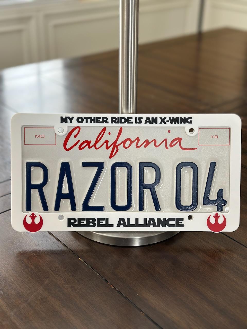Star Wars inspired - License Plate Frame - Customizable