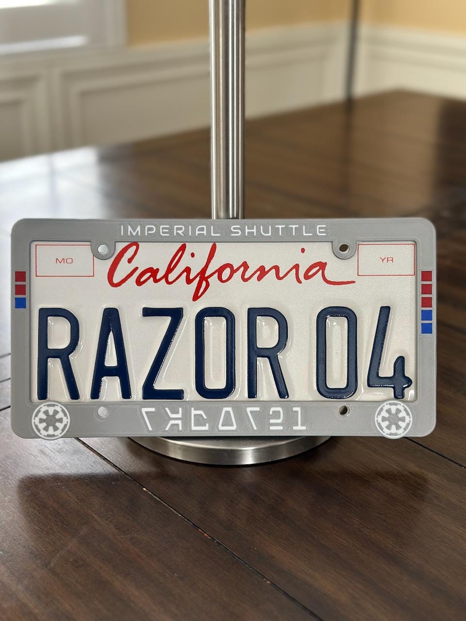 Star Wars inspired - License Plate Frame - Customizable