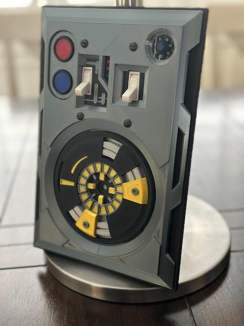 Star Wars inspired - Droid Access Panel - Light Switch Plate