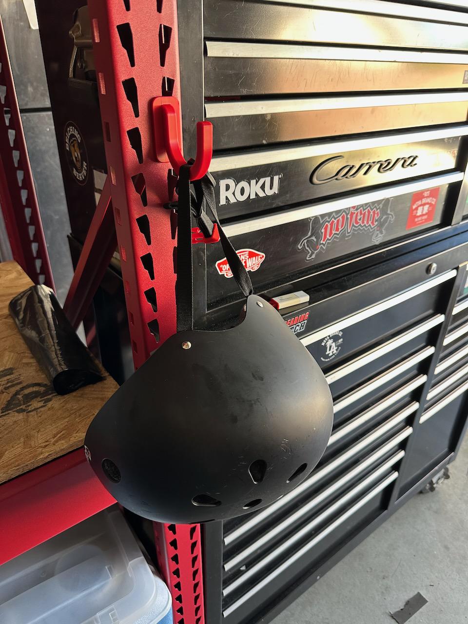 Husky Compatible Storage Rack Hooks - Front