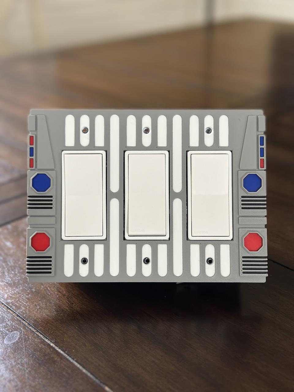 Star Wars inspired - Light Switch Cover Plate - (3 Decora)