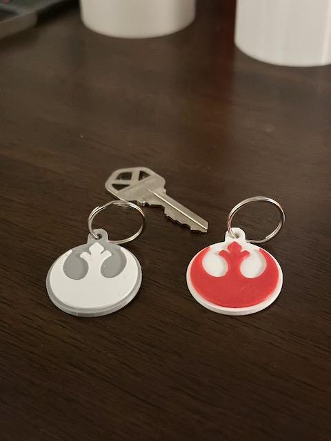 SW - Rebel - Empire - Keychains - Tags