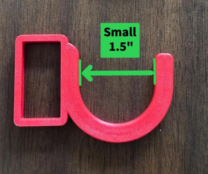 Husky Compatible Storage Rack Hooks | Side Bar Hooks | Organizer Attachment