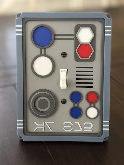 Star Wars inspired - Outpost Control Panel - Light Switch Cover Plate - Wall Plate