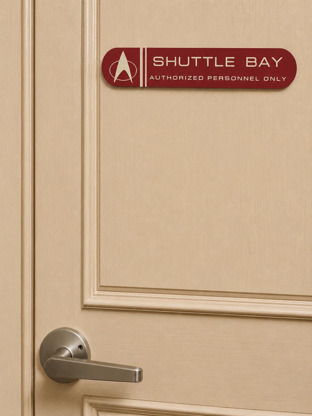 ST TNG TOS | Name Plate | Door Plaque | Wall Sign | Personalized