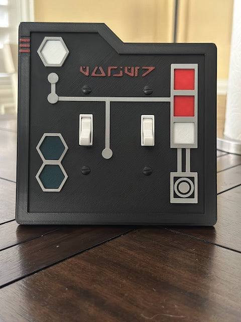 Star Wars inspired - Light Switch Cover Plate - 2 Flip - Rogue One (S2)