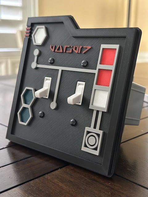 Star Wars inspired - Light Switch Cover Plate - 2 Flip - Rogue One (S2)