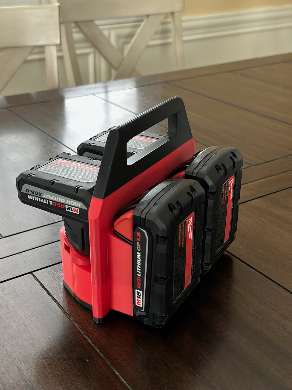 Milwaukee M12 M18 Battery Combo Carrier