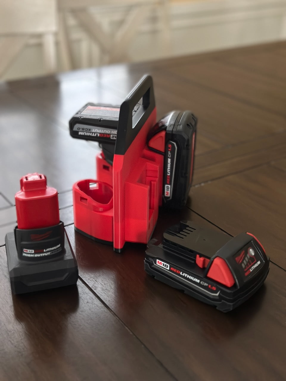 Milwaukee M12 M18 Battery Combo Carrier