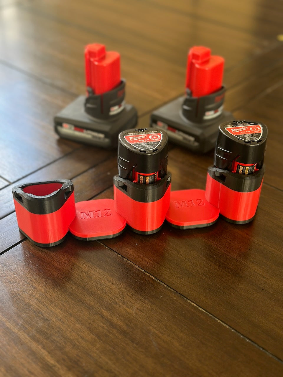 Milwaukee M12 Battery mount