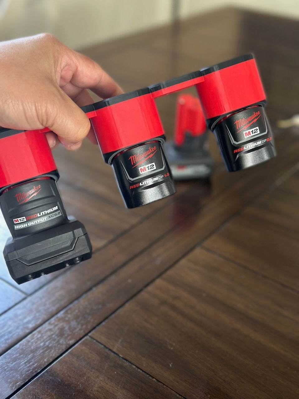 Milwaukee M12 Battery mount