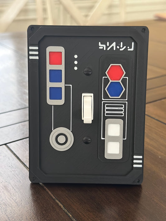 Star Wars inspired - Andor - Rogue One - Light Switch Cover Plate - Single Flip