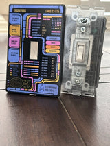 LCARS - Light Switch Cover Plate - High Detail - Mounts with no visible screws