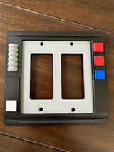 Star Wars inspired - Imperial 2 Switch Decora Light Switch Plate