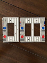 Star Wars inspired - 2pc Set Decora Imperial Light Switch Plate