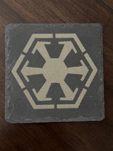 Star Wars inspired Coaster Set - 6 pc Slate