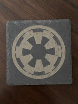 Star Wars inspired Coaster Set - 6 pc Slate