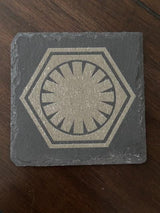 Star Wars inspired Coaster Set - 6 pc Slate