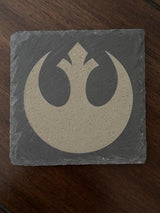 Star Wars inspired Coaster Set - 6 pc Slate