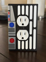Star Wars inspired - Wall Outlet Cover Plate - Imperial