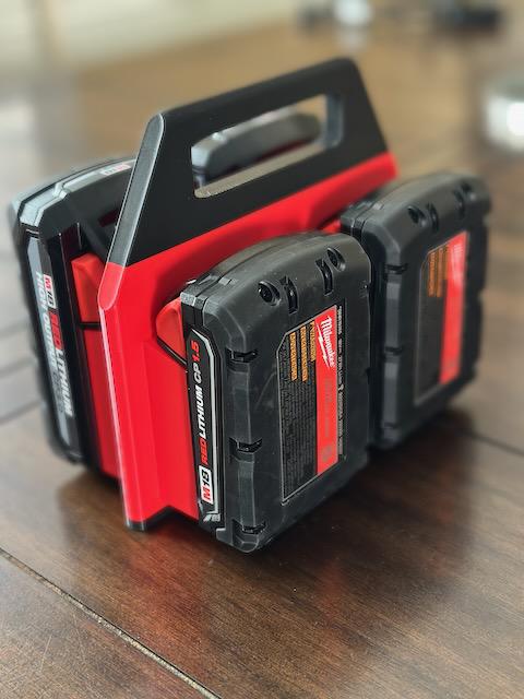 Battery Carrier for Milwaukee M18 Batteries