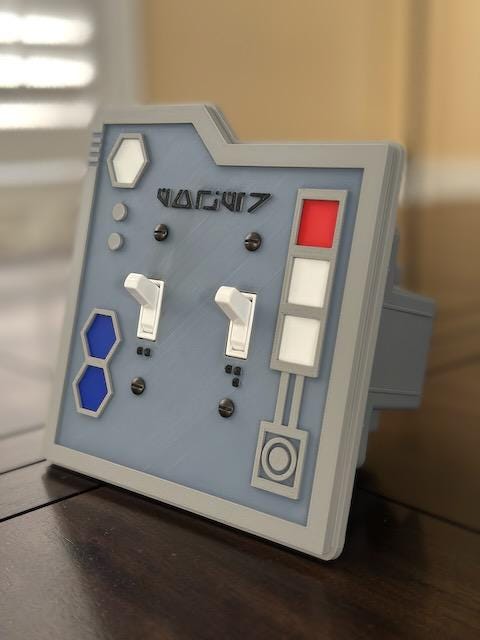 Star Wars inspired - Rogue One - Galaxy's Edge Light Switch Cover Plate