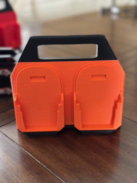 Battery Carrier for Ridgid 18V Batteries - 4 pack