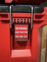 Personalized Latch - Milwaukee Packout Tool Box 48-22-8427
