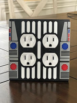 Star Wars inspired - Wall Outlet Cover Plate - Imperial