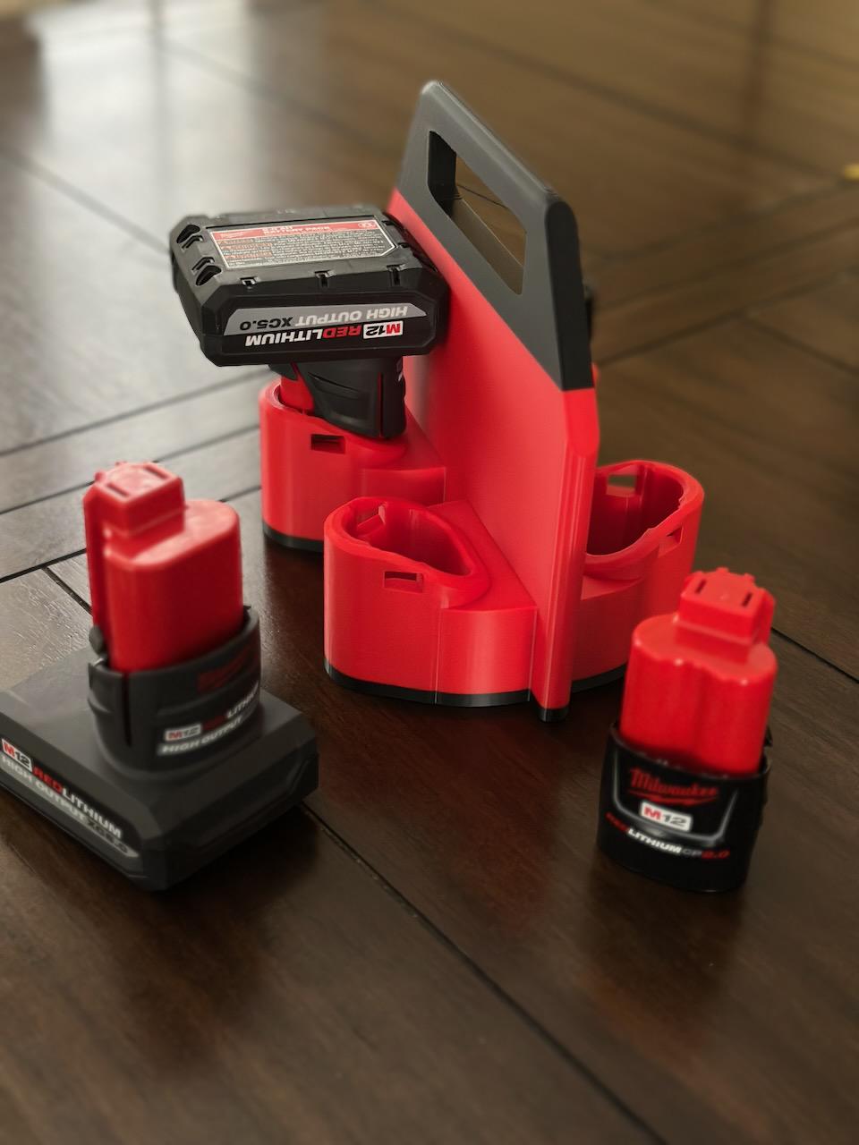 Milwaukee M12 Battery Carrier