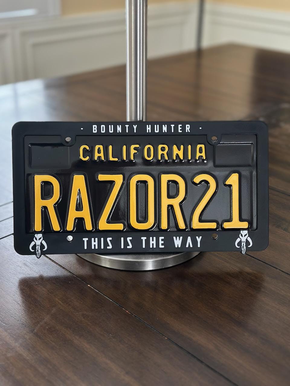 Star Wars inspired - License Plate Frame - Customizable