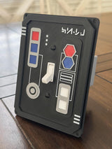 Star Wars inspired - Control Panel Light Switch Cover Plate